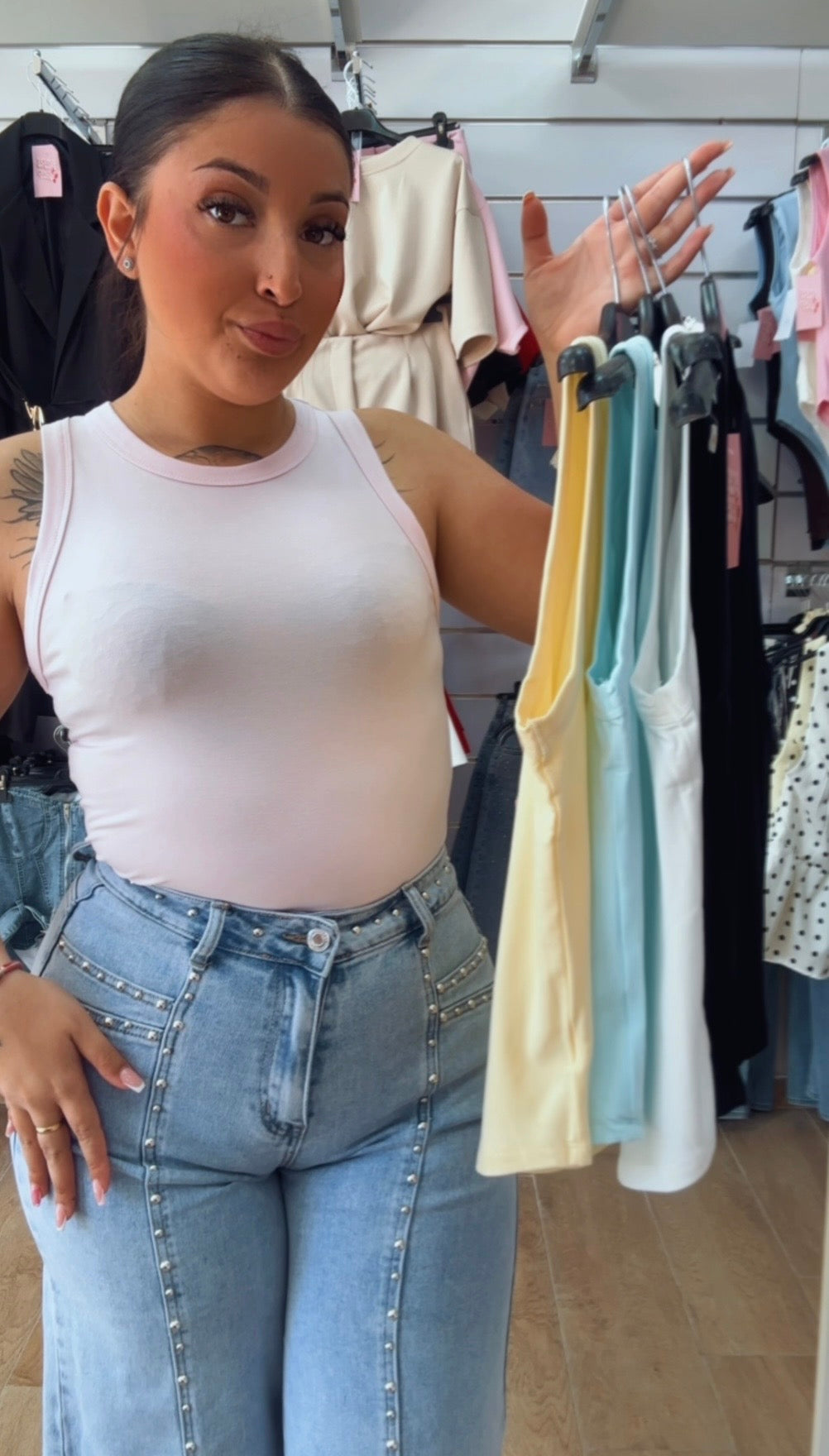 Camiseta tirantas basic