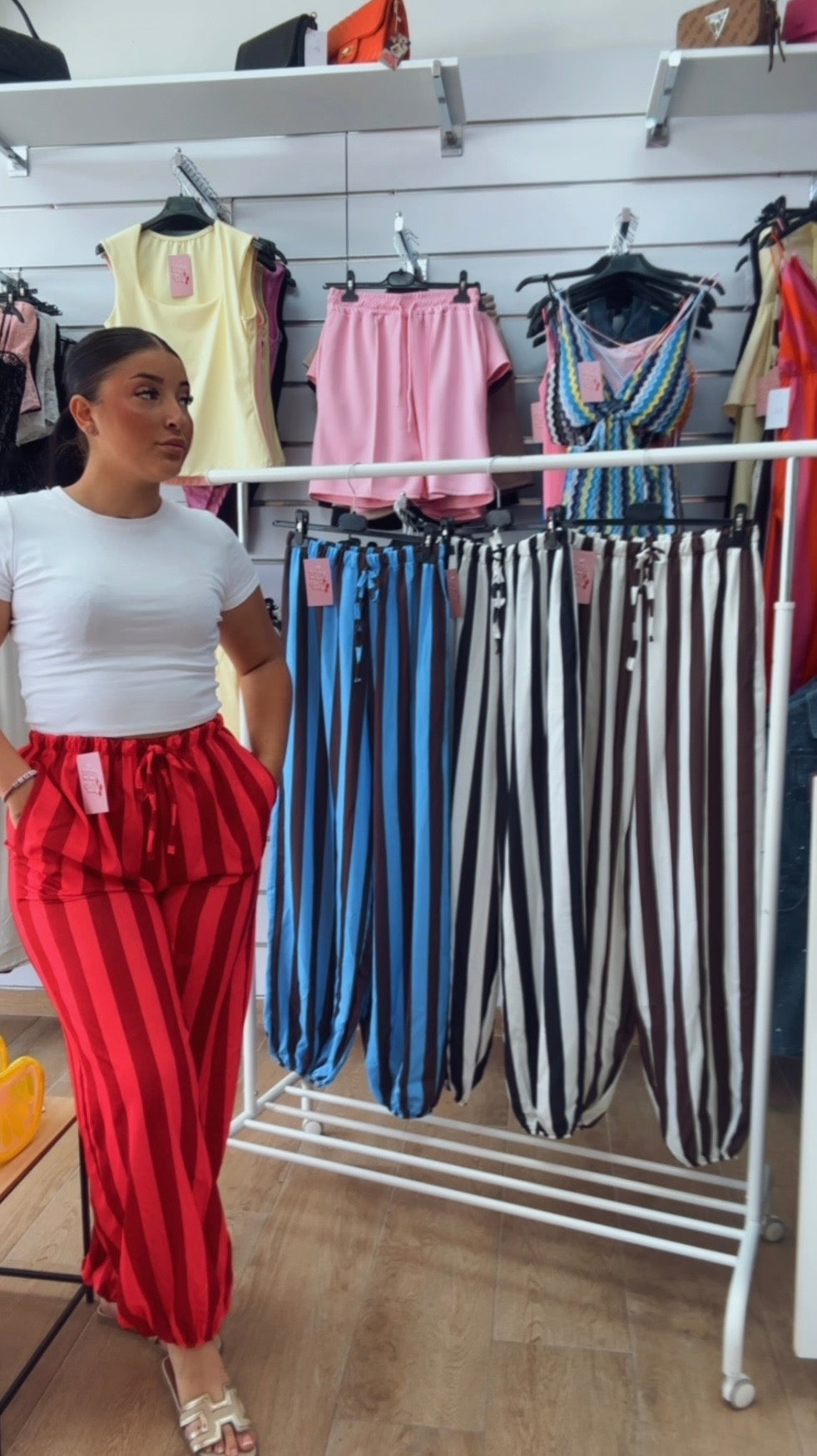 Pantalón rayas