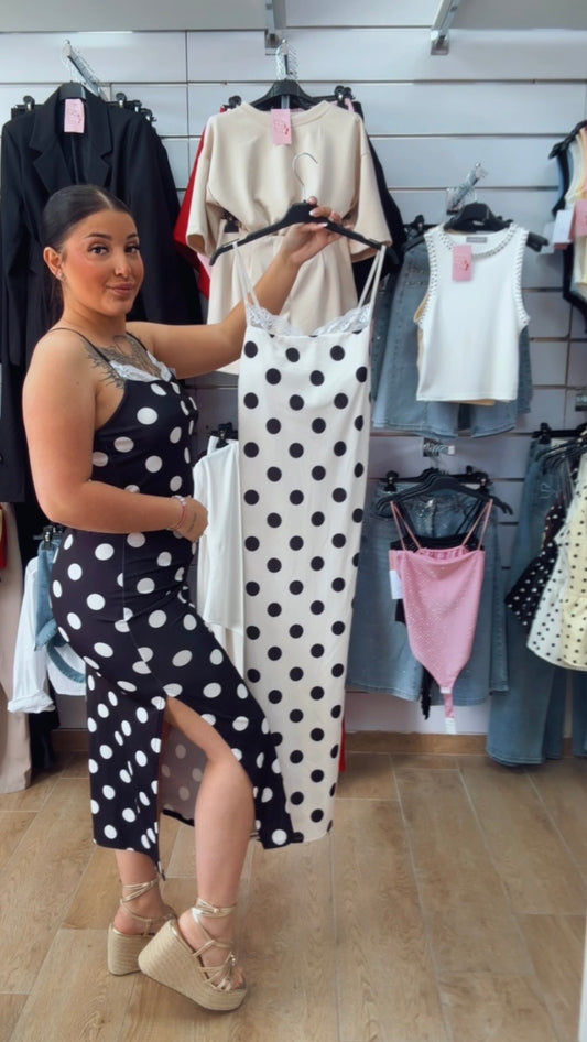 Vestido lunares