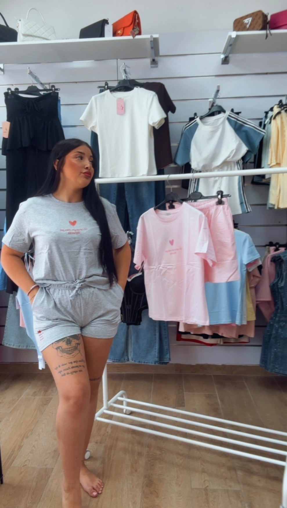 Pijama corazón