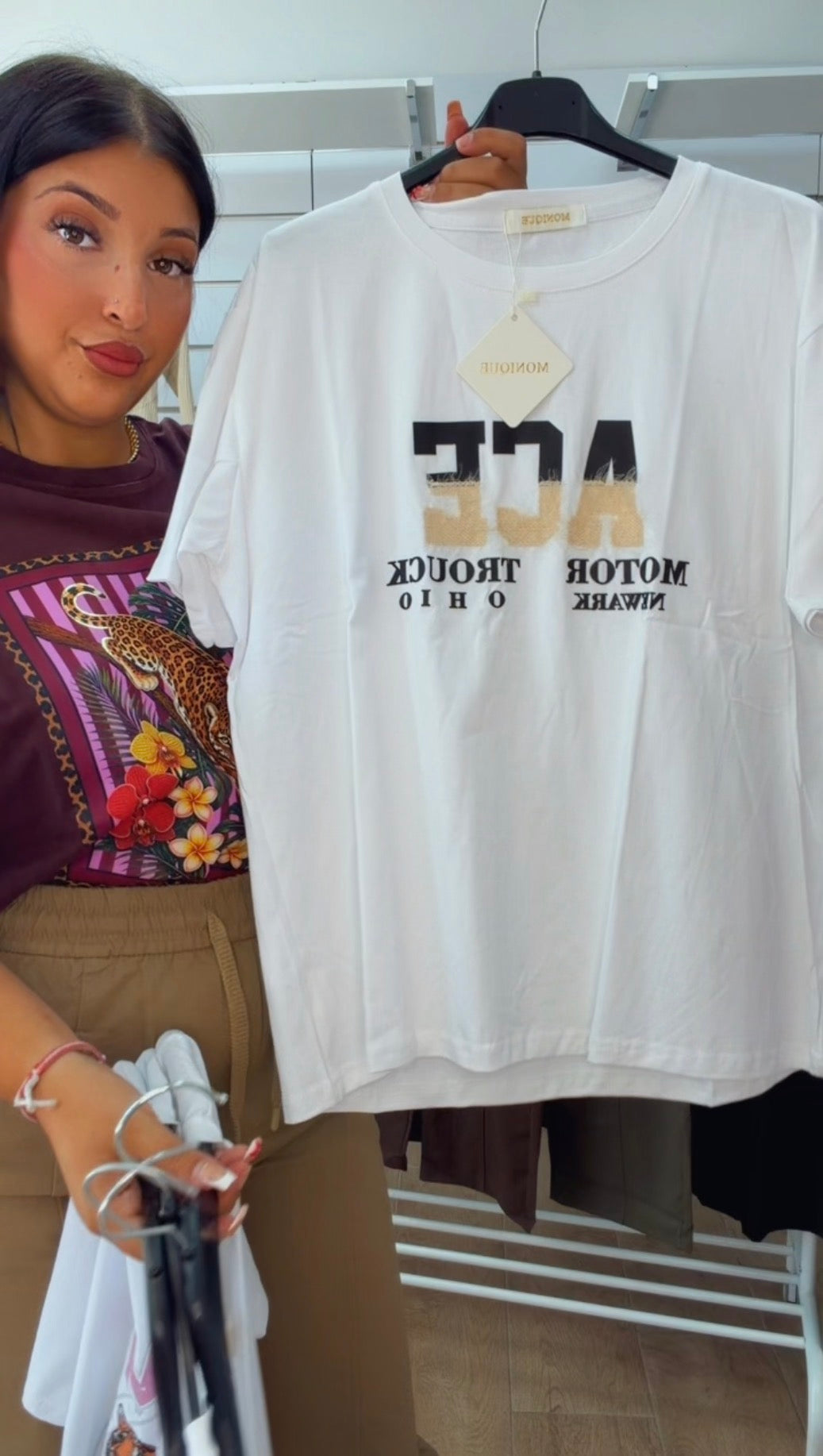 Camiseta blanca ACE