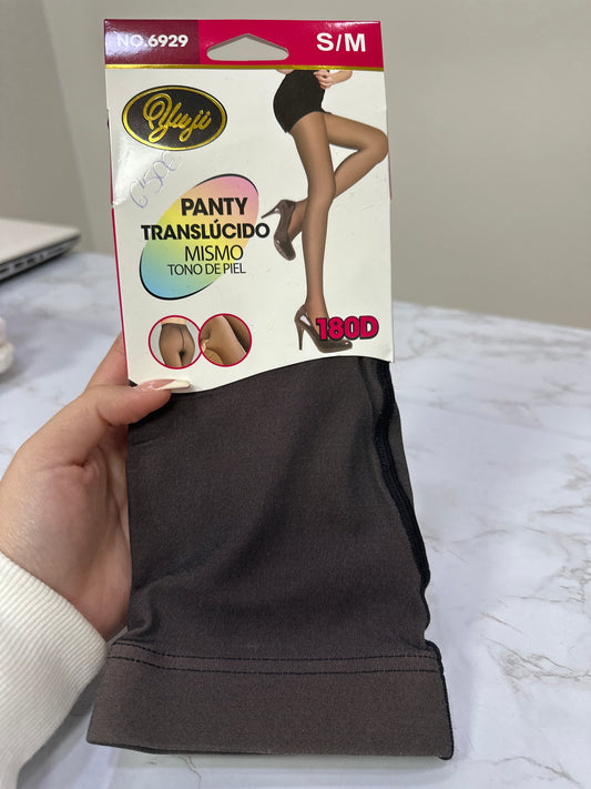 Medias translúcidas