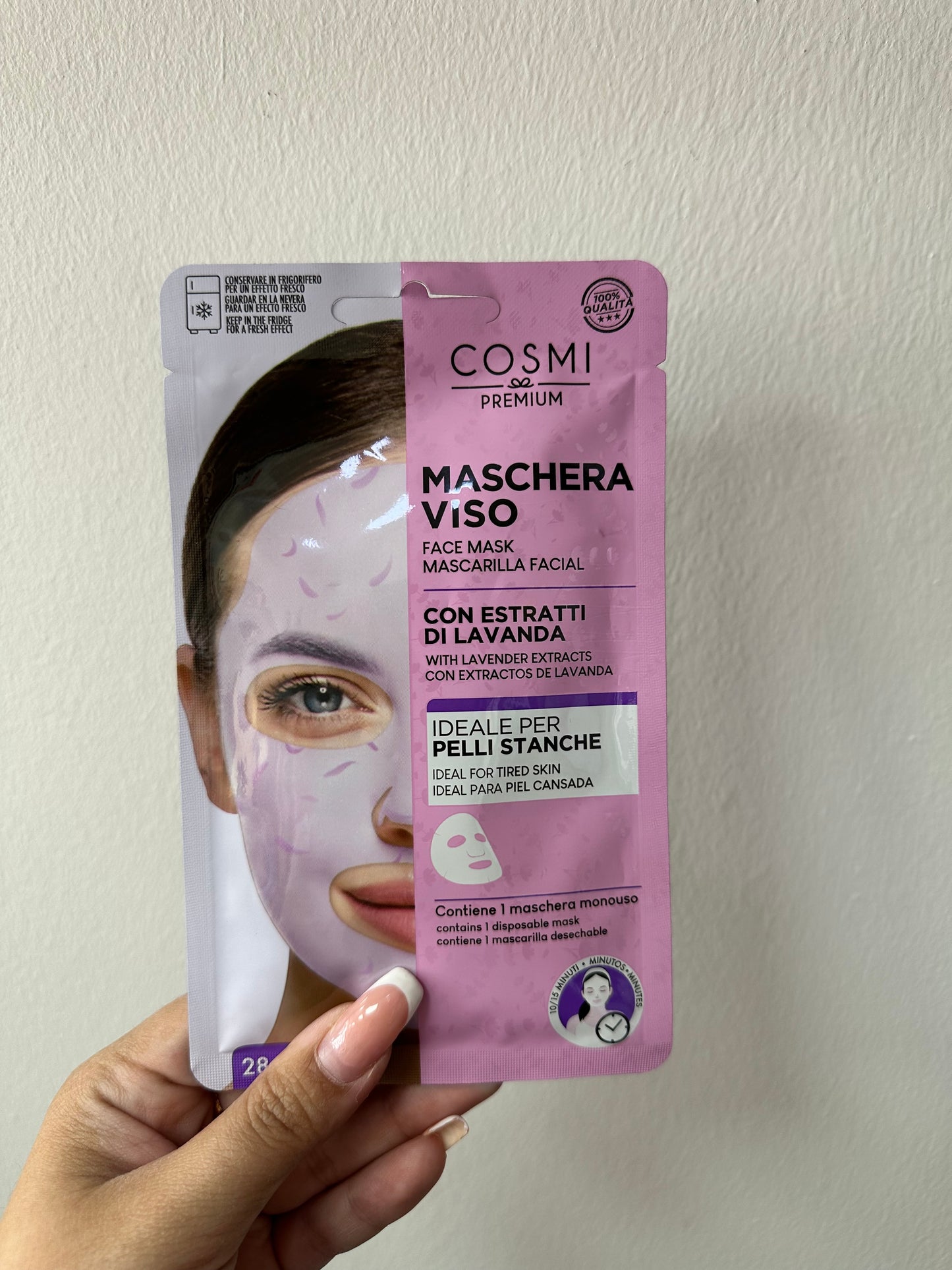 Mascarillas faciales