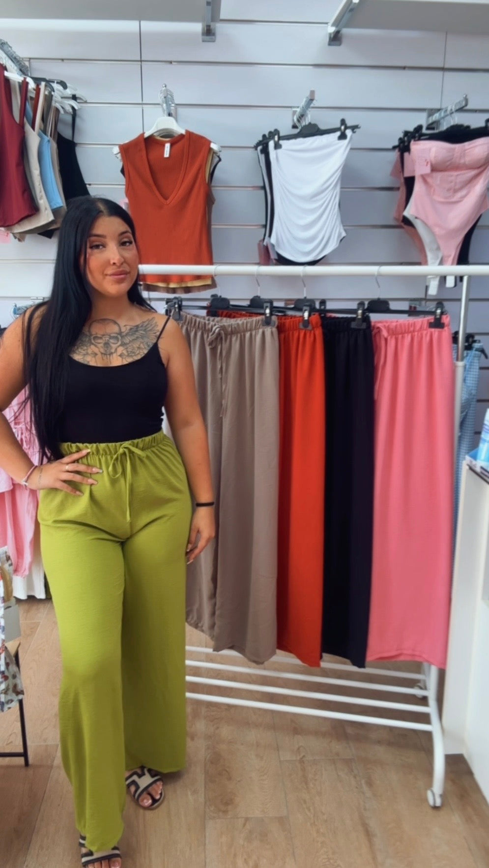 Pantalón Rocio pata ancha
