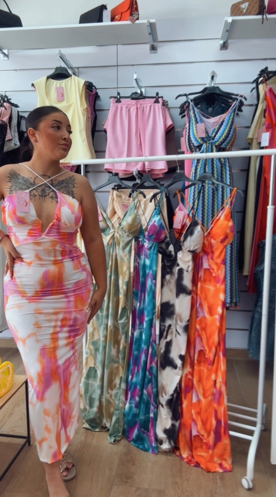 Vestido estampado