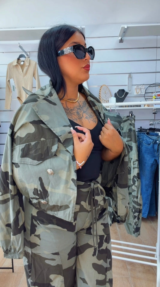 Chaqueta camuflaje