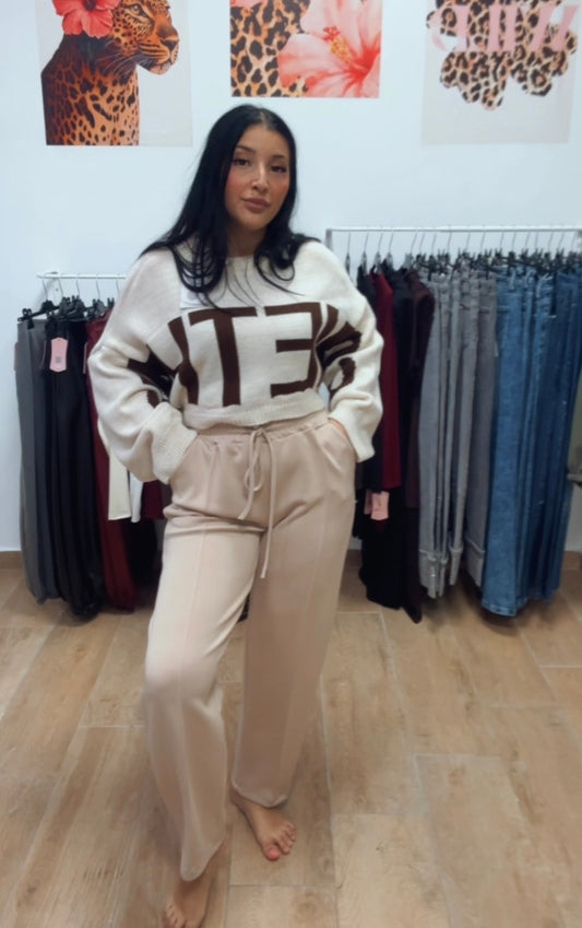 Pantalón stradi beige